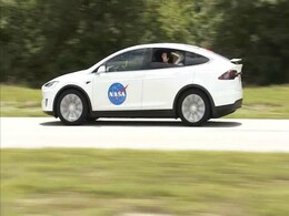 A Tesla Model X Transported SpaceX Astronauts To The Shuttle On Launch Day A Tesla Model X Transported SpaceX Astronauts To The Shuttle On Launch Day