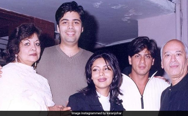 Karan Johar's Throwback Post With Shah Rukh Khan, Akshay Kumar And Yash Johar Is A True Blue Blast From The Past