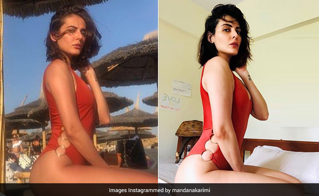 How Mandana Karimi Recreated A Beach Pic At Home