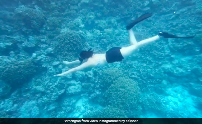 Sonakshi Sinha Snorkelling Will Take You On A Virtual Summer Holiday