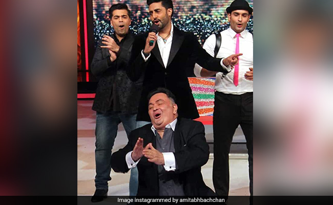 Amitabh Bachchan Shares An Adorable Post For "Simply Unbeatable" Rishi Kapoor