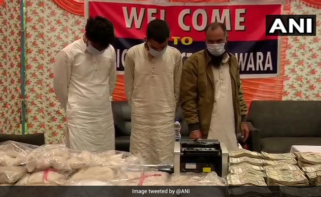 3 LeT Terrorists Arrested, Heroin Worth Rs 100 Crore, 1 Crore Cash Seized