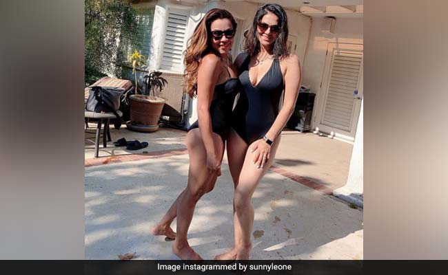Nothing To See Here. Just Sunny Leone Getting To Swim In Los Angeles. We're Jealous