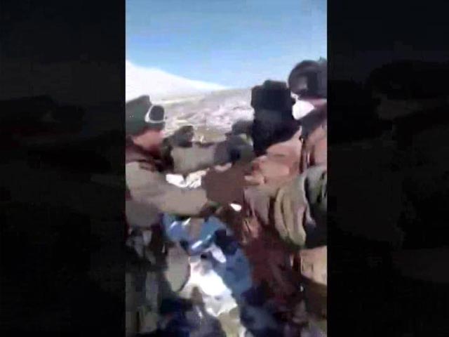 Video Shows High-Altitude Clash Between Indian, Chinese Troops In Sikkim