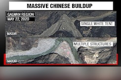 Chinese Structures, Soldiers Spotted In Galwan Valley In New Satellite Images Chinese Structures, Soldiers Spotted In Galwan Valley In New Satellite Images