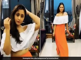 Rashami Desai ने नोरा फतेही के गाने पर किया धमाकेदार डांस, 7 लाख से भी ज्यादा बार देखा गया Video Rashami Desai ने नोरा फतेही के गाने पर किया धमाकेदार डांस, 7 लाख से भी ज्यादा बार देखा गया Video