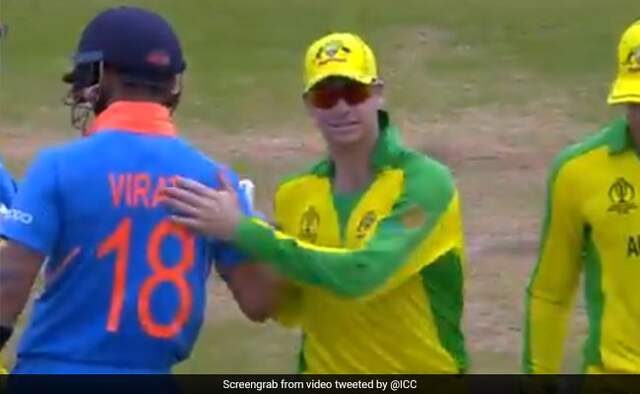 ICC Shares Throwback Video of Virat Kohli warm gesture for Steve Smith From 2019 World Cupv ICC Shares Throwback Video of Virat Kohli warm gesture for Steve Smith From 2019 World Cupv