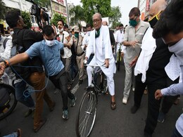 Case Against Digvijaya Singh After Cycle Protest Over Fuel Price Hike Case Against Digvijaya Singh After Cycle Protest Over Fuel Price Hike
