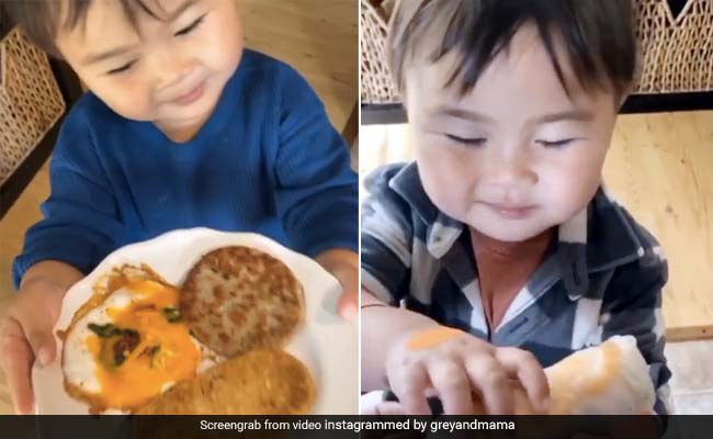 खाना मिलने के बाद बच्चा मम्मी को देता है ऐसा जवाब, बना इंटरनेट सेंसेशन, Video देख आप भी कहेंगे- How Cute