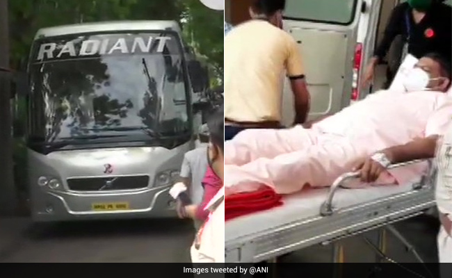 राज्यसभा चुनाव : मध्य प्रदेश में बस में बैठाकर लाए गए कांग्रेस विधायक, गुजरात में एबुंलेस से पहुंचे बीजेपी MLA