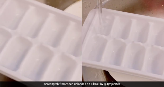Did You Know Flat Spots In Ice Trays Help In Easy Refilling? See Viral Video On TikTok