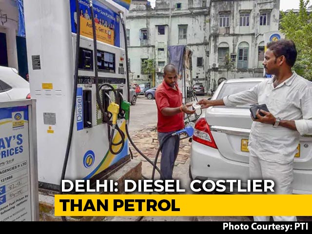 Diesel Costlier Than Petrol For First Time In Delhi