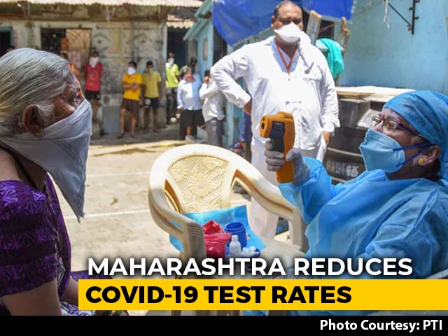 Maharashtra Government Reduces Charges For COVID-19 Tests By Private Labs