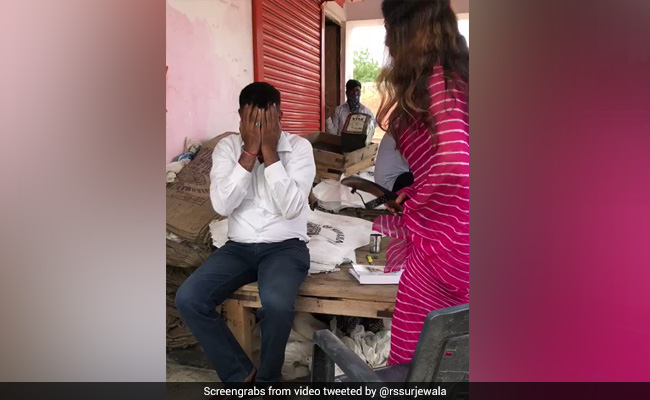 On Camera, BJP's TikTok Star Sonali Phogat Hits Official With Slippers