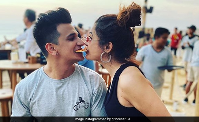 Prince Narula Shares Mushy Pics With Wife Yuvika Chaudhary Her Reaction