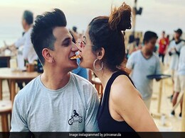 Prince Narula Shares Mushy Pics With Wife Yuvika Chaudhary. Her Reaction Prince Narula Shares Mushy Pics With Wife Yuvika Chaudhary. Her Reaction