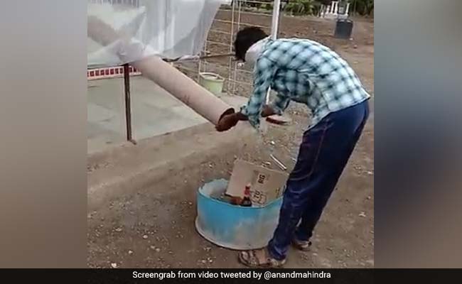 "Clever, But Crude": Anand Mahindra On Liquor Shop's Contactless Delivery