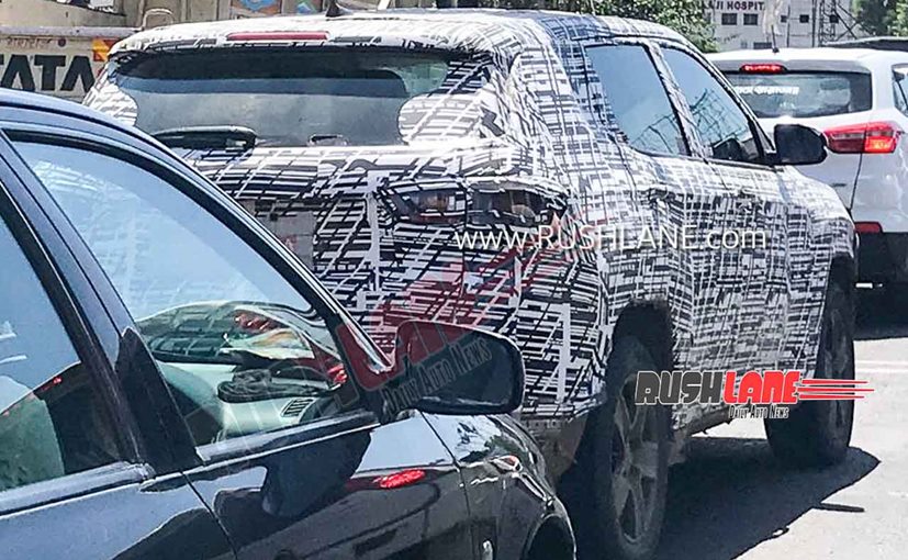 2021 Jeep Compass Facelift Spotted Testing In India
