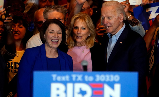 US Senator Rules Herself Out As Joe Biden's Running Mate For 2020 Elections