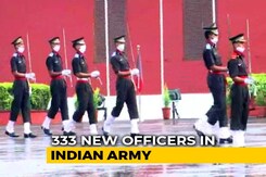 Masks On, Young Officers March At IMA Passing Out Parade Without Parents Masks On, Young Officers March At IMA Passing Out Parade Without Parents