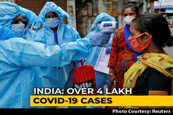 4.37 Lakh Coronavirus Cases In India 4.37 Lakh Coronavirus Cases In India