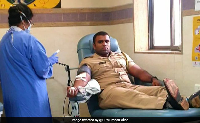 Amid Cyclone Nisarga, Mumbai Cop Donates Blood To 14-Year-Old Patient