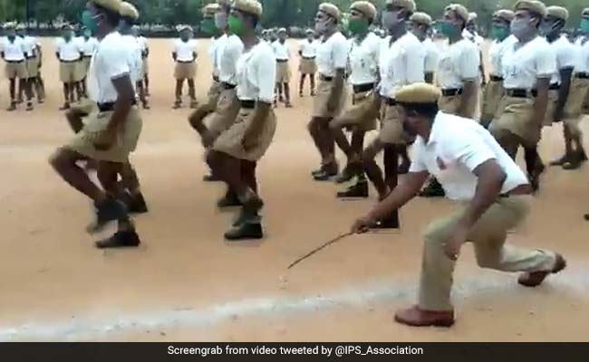Viral Video: Police Training In Telangana To The Tune Of Mohammed Rafi