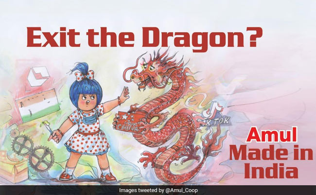 Amul Twitter Account Blocked Briefly After Ad Targeted China
