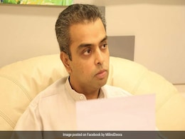 Shiv Sena MP Milind Deora's Style Of Greeting PM Modi On 3rd Term Draws Attention Shiv Sena MP Milind Deora's Style Of Greeting PM Modi On 3rd Term Draws Attention