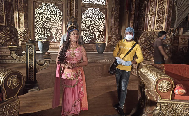 'कहत हनुमान जय श्रीराम' की शूटिंग लॉकडाउन के बाद हुई शुरू, एक्ट्रेस बोलीं- सबसे पहले टेम्प्रेचर मापा गया और...