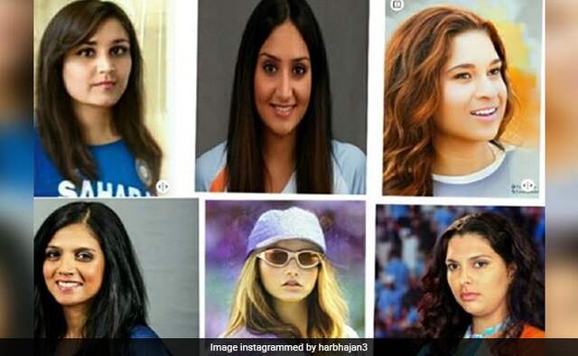 Harbhajan Singh shares Gender-Swap Photo of Indian Cricketer Sourav Ganguly react on it Harbhajan Singh shares Gender-Swap Photo of Indian Cricketer Sourav Ganguly react on it