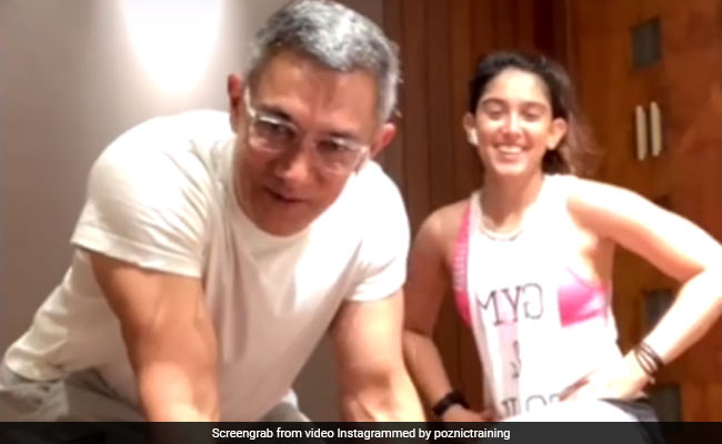 Viral: When Aamir Khan Crashed Daughter Ira's Workout Video