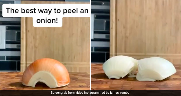 Do You Know This Hack To Peel An Onion Without Hassle? Check Out Viral Video