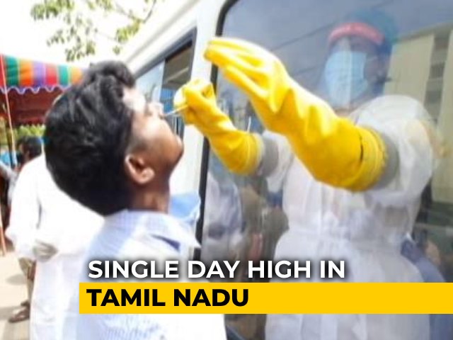 Tamil Nadu Sees Biggest Single-Day Jump In COVID-19 Cases