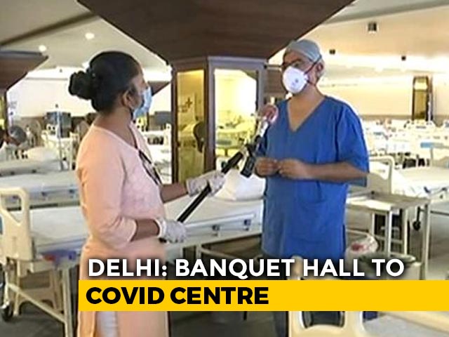 Delhi's First Banquet Hall-Turned-COVID Centre With 100 Beds Now Operational