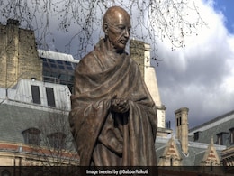 Mahatma Gandhi, Nelson Mandela's Statues In London Boarded Up Ahead Of Protests Mahatma Gandhi, Nelson Mandela's Statues In London Boarded Up Ahead Of Protests