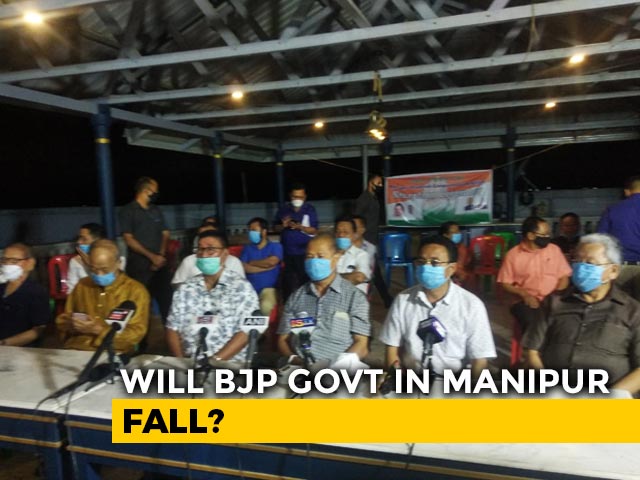 Manipur's BJP-Led Government In Trouble As 9 Legislators Rebel