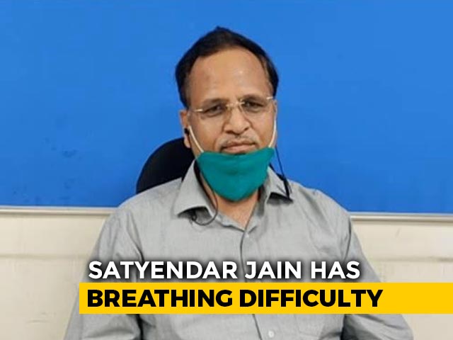 Plasma Therapy For Delhi Health Minister, Moved To Another Hospital