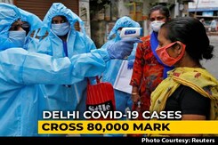 Delhi COVID-19 Cases Cross 80,000-Mark Delhi COVID-19 Cases Cross 80,000-Mark