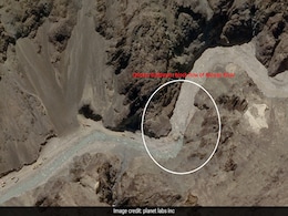 Chinese Bring In Bulldozers, Disturb Flow Of Galwan River: Satellite Pics Chinese Bring In Bulldozers, Disturb Flow Of Galwan River: Satellite Pics