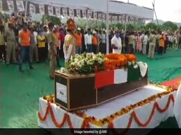Last Rites Of 2 Soldiers Killed In Ladakh Face-Off Performed In Odisha Last Rites Of 2 Soldiers Killed In Ladakh Face-Off Performed In Odisha