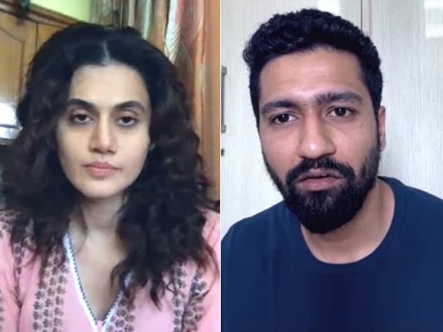 Vicky Kaushal & Taapsee Pannu Discuss Anurag Kashyap's Film Choked