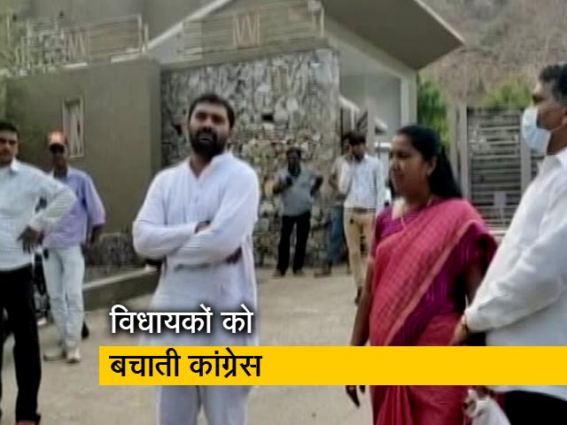 राज्यसभा चुनाव : गुजरात कांग्रेस के 26 विधायकों को राजस्थान के रिजॉर्ट में भेजा गया