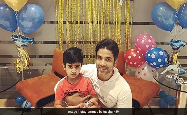 Tusshar Kapoor's Birthday Wish For His "Gift From God" - Son Laksshya