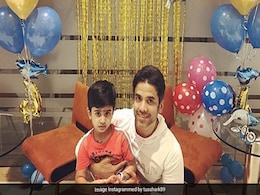 Tusshar Kapoor's Birthday Wish For His "Gift From God" - Son Laksshya Tusshar Kapoor's Birthday Wish For His "Gift From God" - Son Laksshya