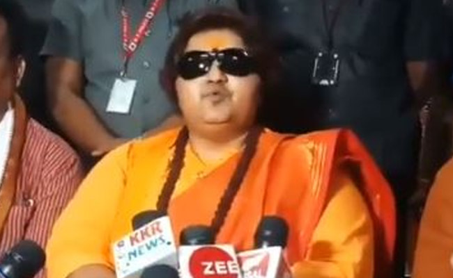 Pragya Thakur Files FIR In Bhopal Over Threatening, Abusive Phone Calls: Police