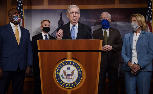 US Senate's Top Republican Says Trump "Responsible" For Capitol Assault, Despite Acquittal