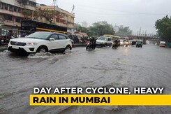 Heavy Rain In Mumbai, Spared Cyclone Nisarga's Fury A Day Ago Heavy Rain In Mumbai, Spared Cyclone Nisarga's Fury A Day Ago