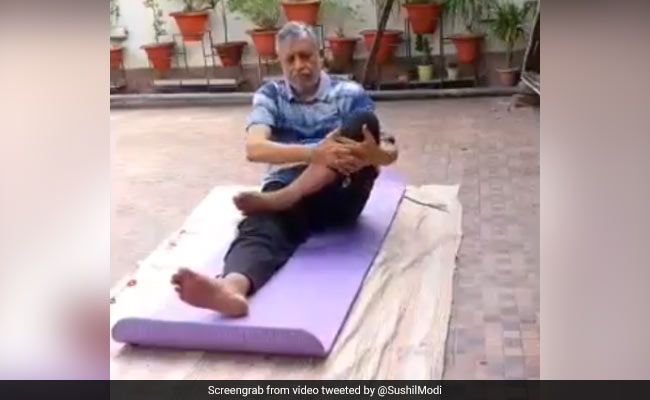 Yoga Boosts Immunity Required For Fighting COVID-19: Sushil Kumar Modi