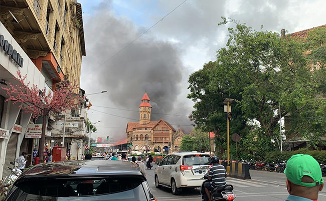 Massive Fire At Mumbai's Iconic Crawford Market Doused After 3 Hours